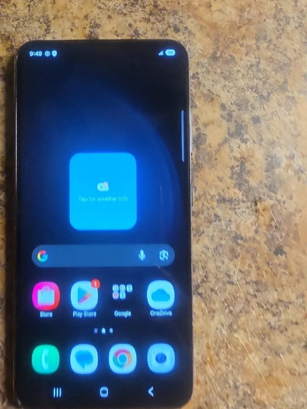 Samsung Galaxy S23 Smartphone - Black Front Display